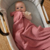 Baby Blanket Cotton Basket Weave