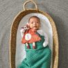 Baby Blanket Cotton Basket Weave
