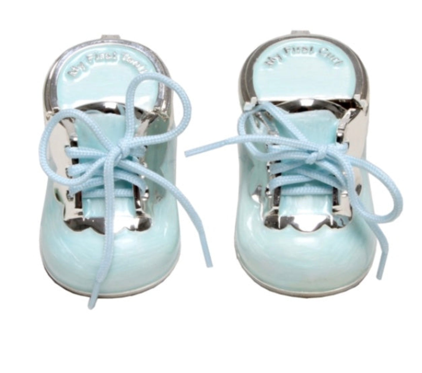 My First Curl and My First Tooth Baby Trinket Box Blue Boots