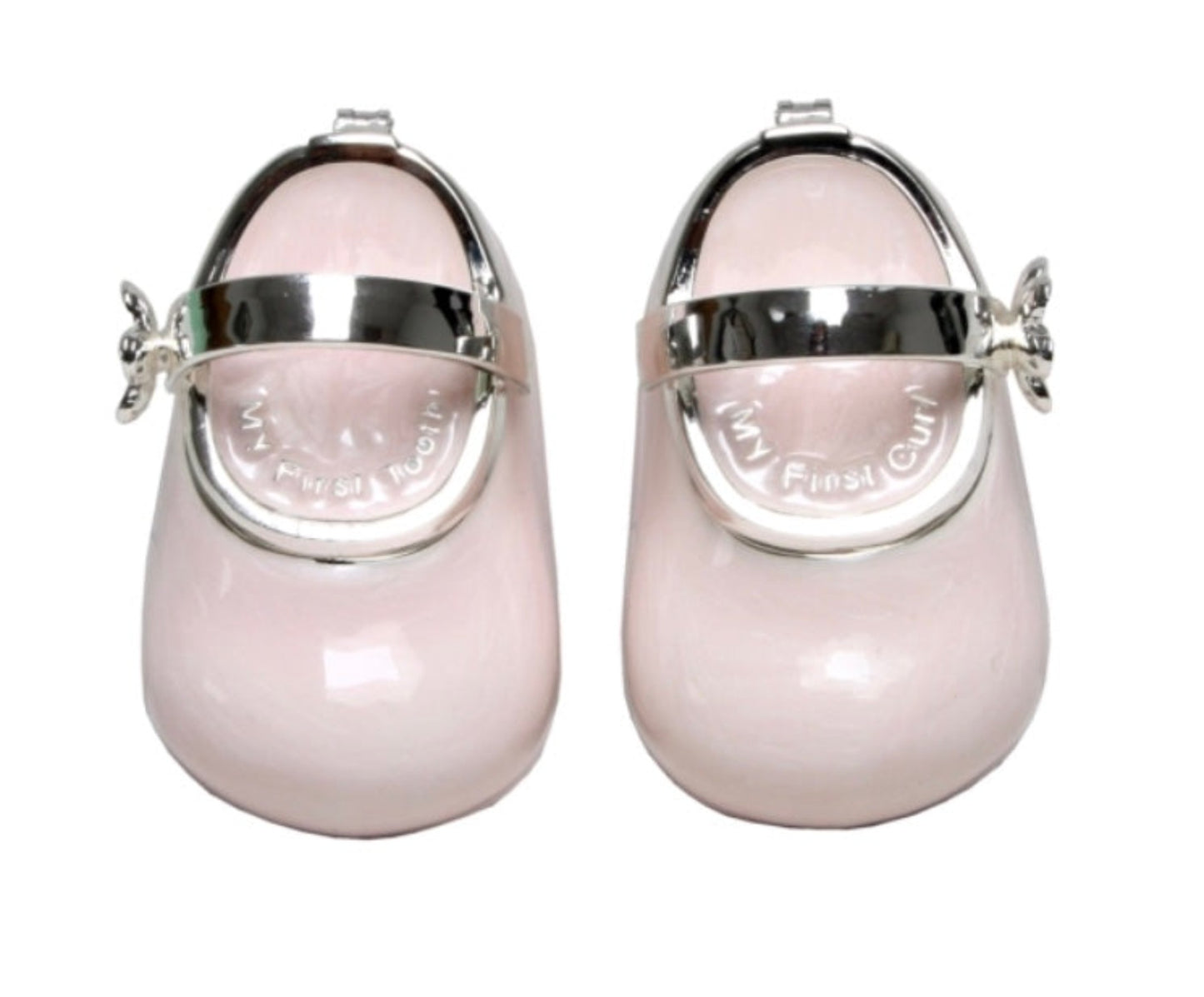 My First Curl and My First Tooth Baby Trinket Box in Petal Pink