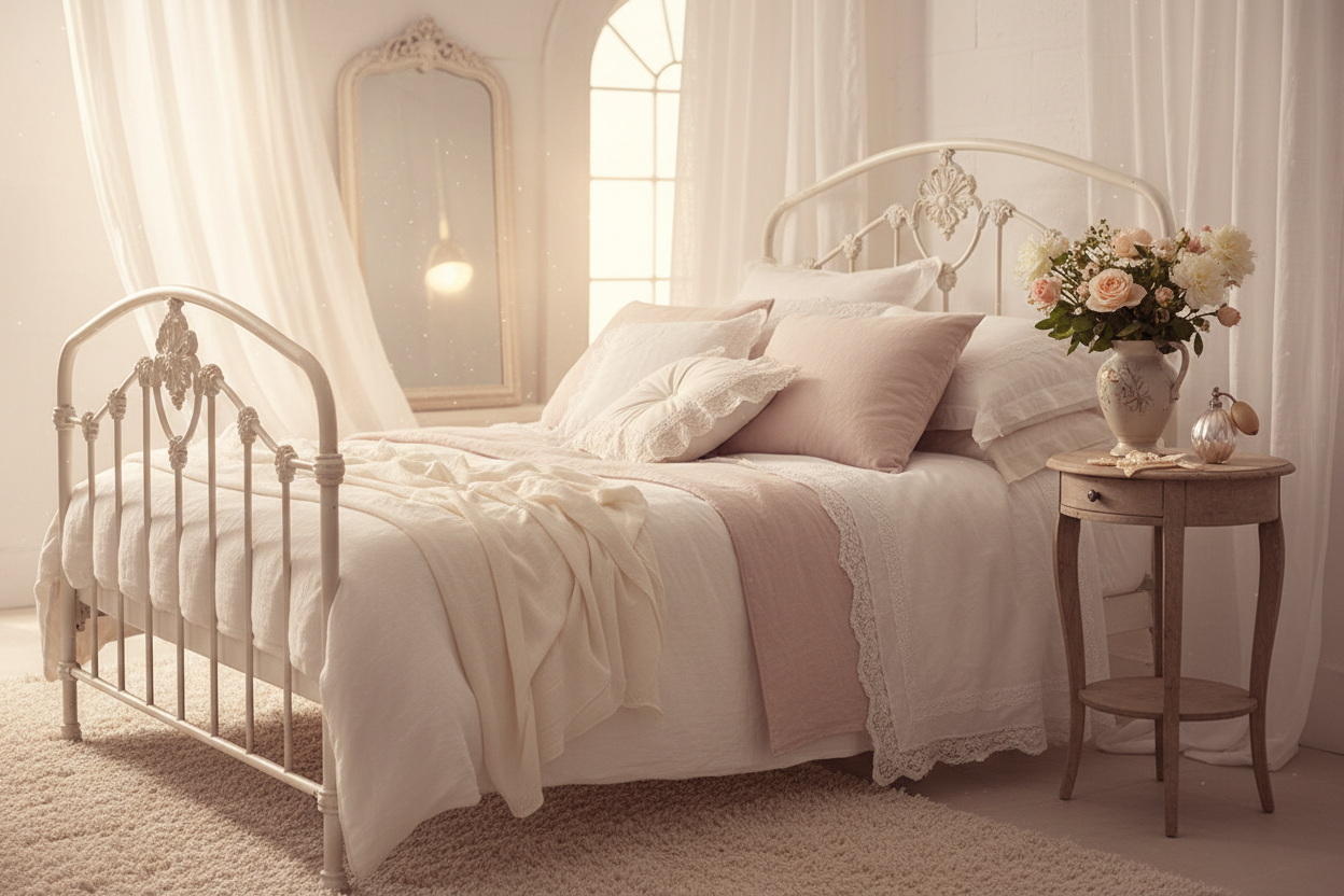 Vintage French Provincial Bedroom Hero Banner