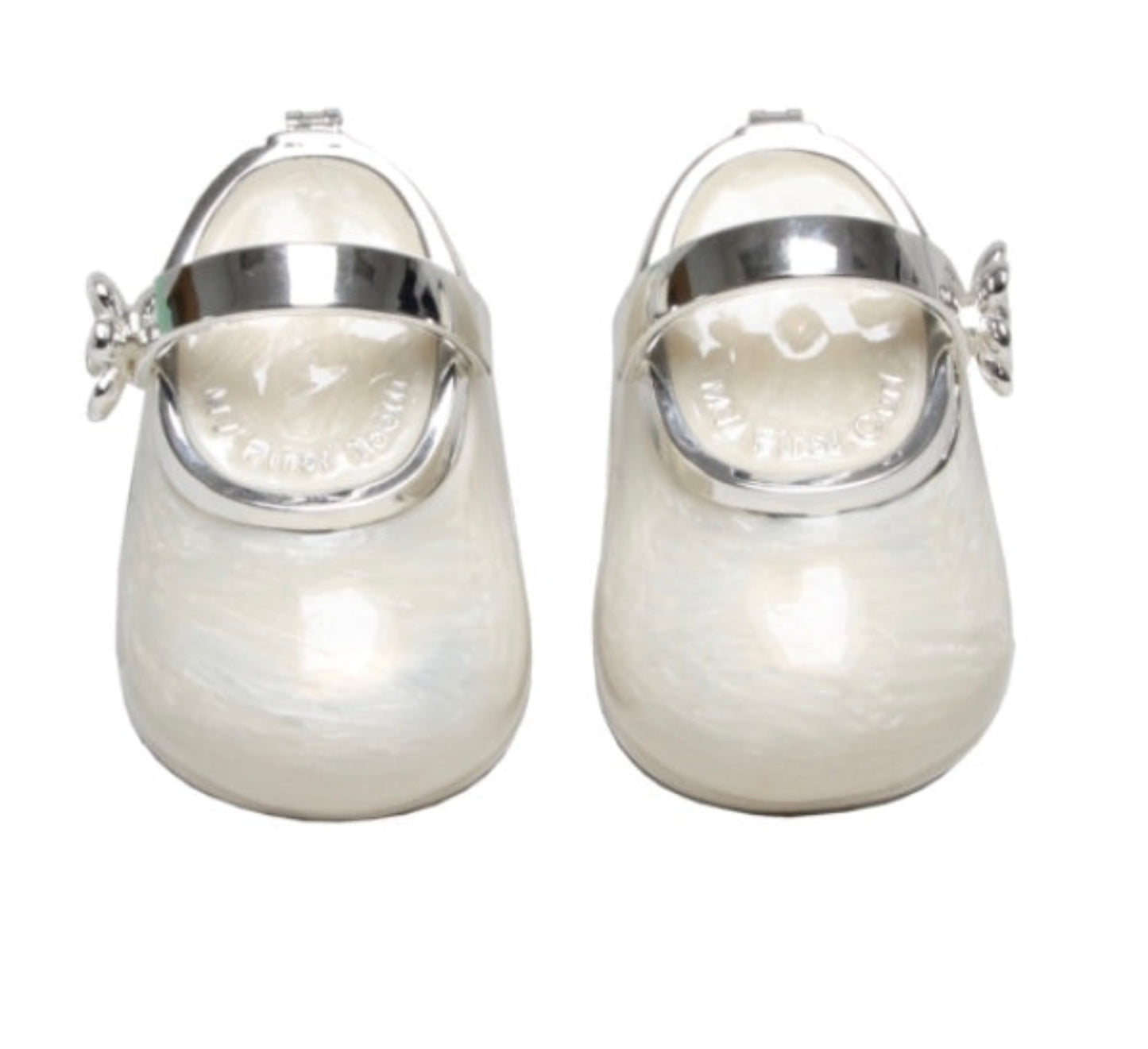 My First Curl and My First Tooth Baby Trinket Box in Ivory Pearl